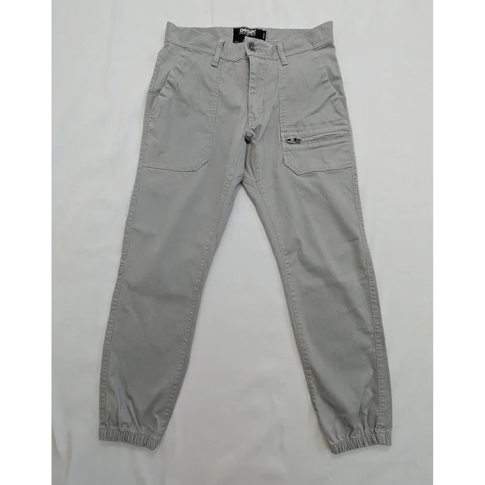 Oakley Factory Pilot Slim Fit Jogger Pants Gray Men's 31